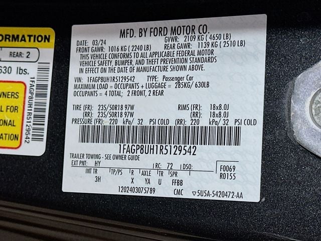 2024 Ford Mustang EcoBoost Premium
