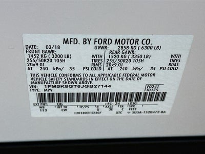 2018 Ford Explorer Sport