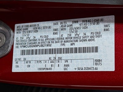 2023 Ford Escape Active