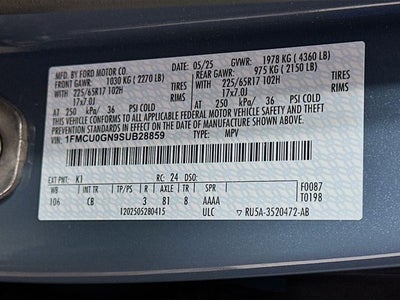 2025 Ford Escape Active