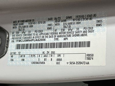 2023 Ford Escape ST-Line