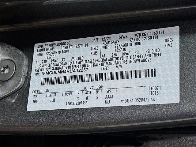 2024 Ford Escape ST-Line