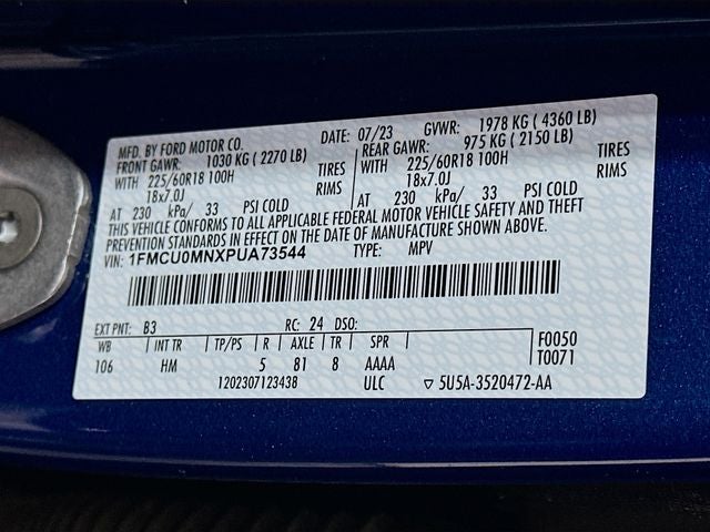 2023 Ford Escape ST-Line