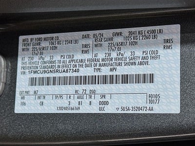 2024 Ford Escape Active