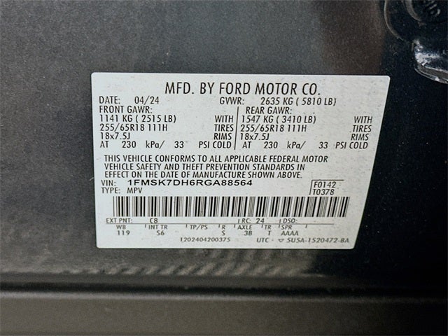 2024 Ford Explorer XLT