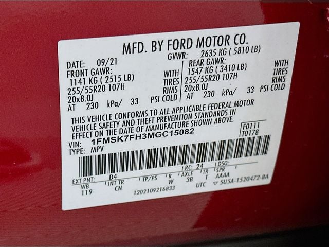 2021 Ford Explorer Limited