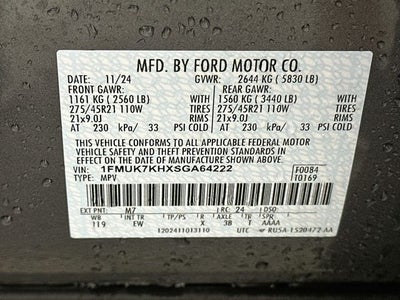 2025 Ford Explorer ST-Line