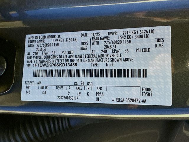 2025 Ford F-150 STX
