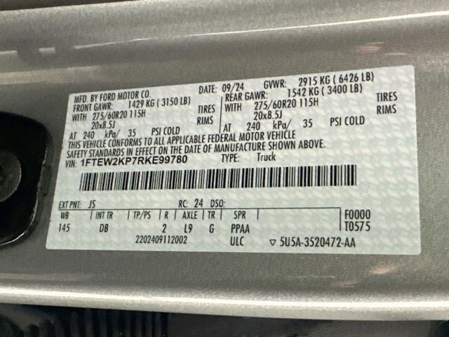 2024 Ford F-150 STX