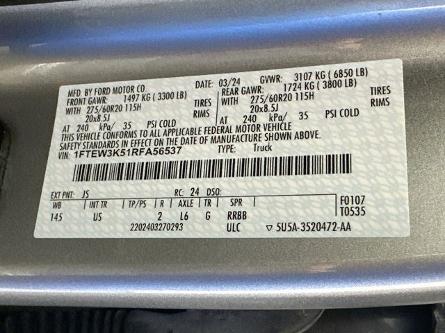 2024 Ford F-150 XLT