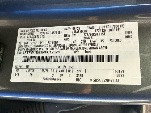 2022 Ford F-150 XLT