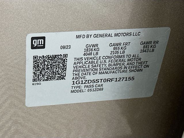 2024 Chevrolet Malibu LT 1LT