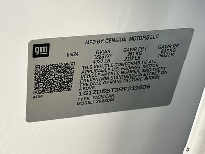 2024 Chevrolet Malibu LT 1LT