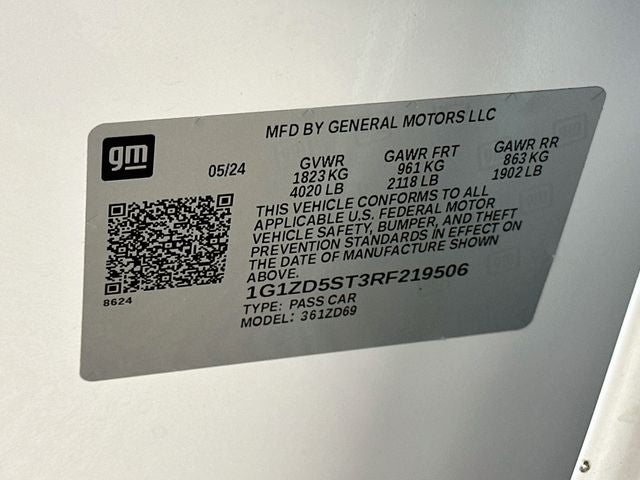 2024 Chevrolet Malibu LT 1LT