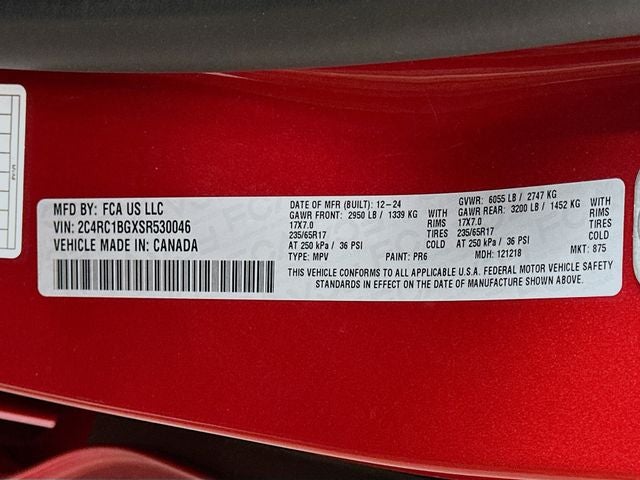 2025 Chrysler Pacifica Select