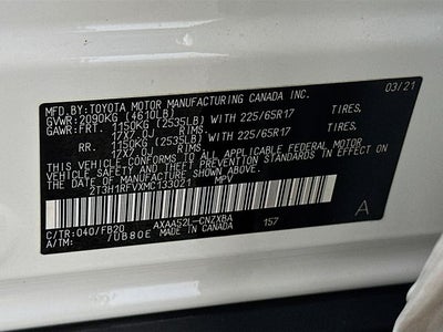 2021 Toyota RAV4 LE