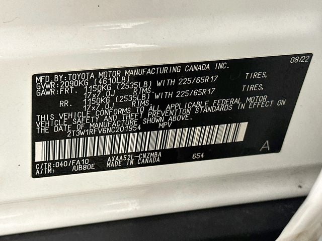2022 Toyota RAV4 XLE