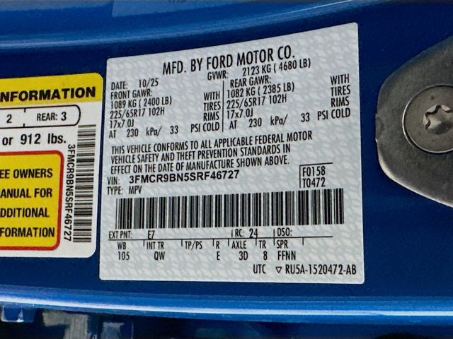 2025 Ford Bronco Sport Big Bend