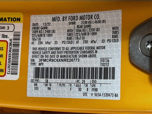 2022 Ford Bronco Sport Outer Banks