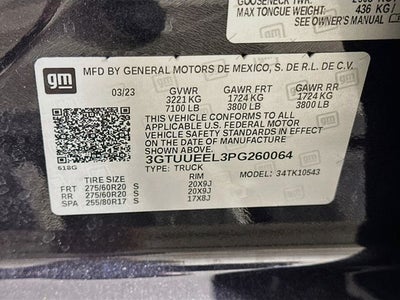 2023 GMC Sierra 1500 AT4