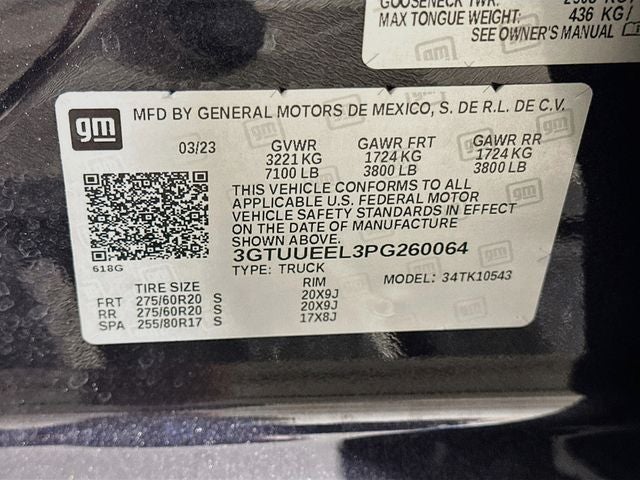 2023 GMC Sierra 1500 AT4