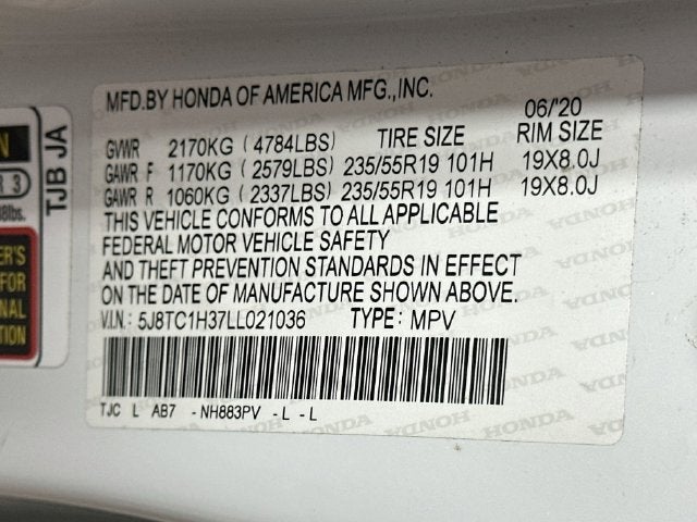 2020 Acura RDX Base