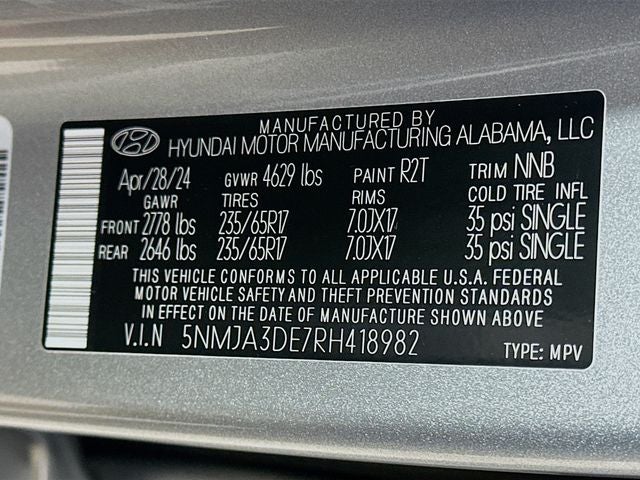 2024 Hyundai Tucson SE