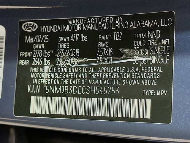 2025 Hyundai Tucson SEL