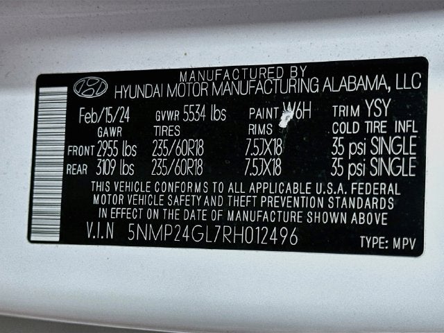 2024 Hyundai Santa Fe SEL