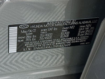 2022 Hyundai Santa Fe Calligraphy
