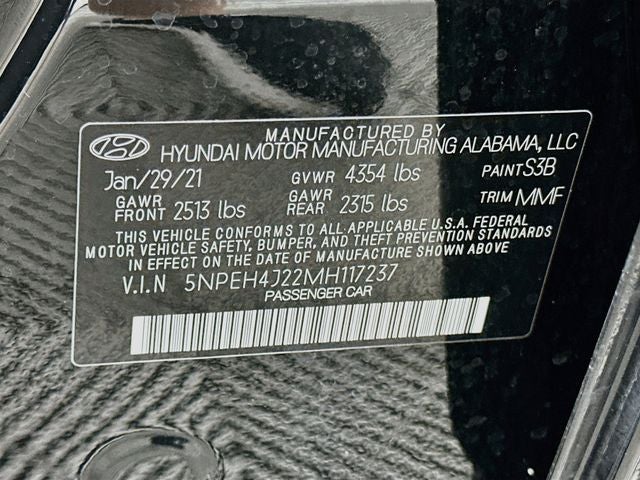 2021 Hyundai Sonata Limited