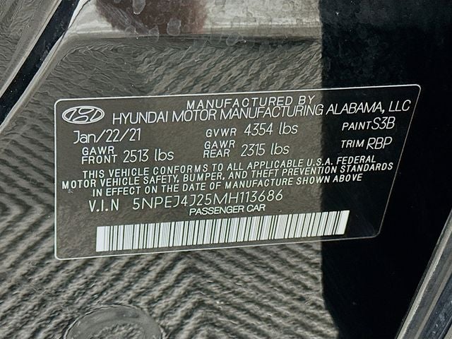 2021 Hyundai Sonata SEL Plus