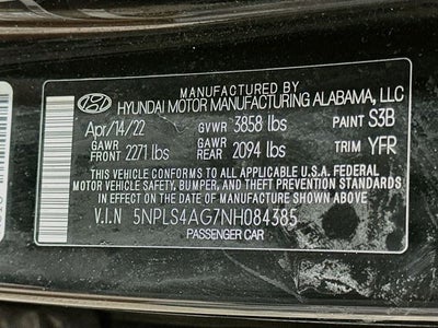 2022 Hyundai Elantra SEL