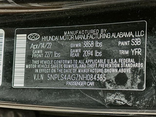 2022 Hyundai Elantra SEL