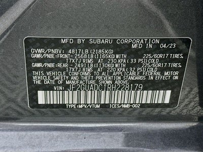 2024 Subaru Crosstrek Premium
