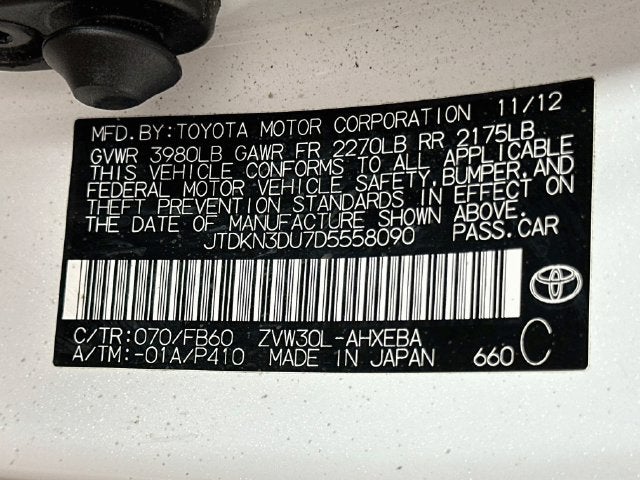 2013 Toyota Prius Two