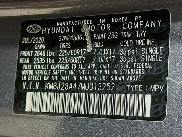 2021 Hyundai Tucson SE