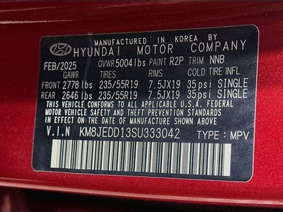 2025 Hyundai Tucson Hybrid Limited