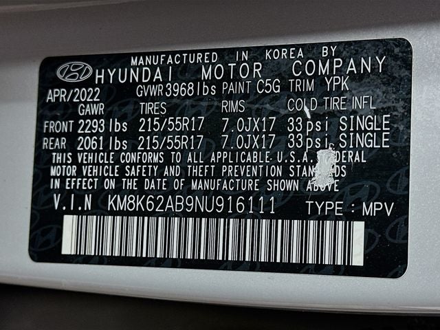 2022 Hyundai Kona SEL