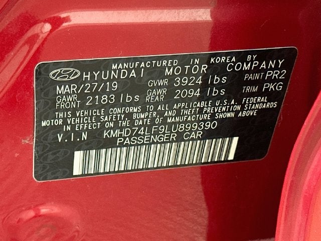 2020 Hyundai Elantra SE