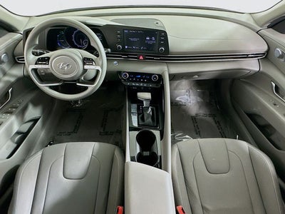 2023 Hyundai Elantra Hybrid Blue