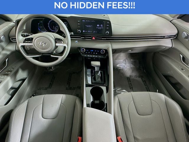 2023 Hyundai Elantra Hybrid Blue