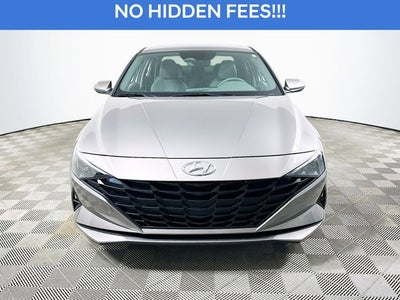 2023 Hyundai Elantra Hybrid Blue