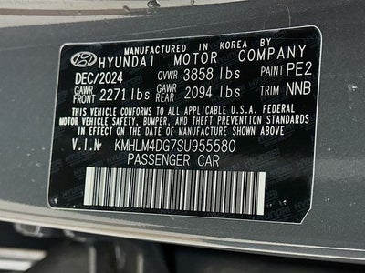 2025 Hyundai Elantra SEL Sport