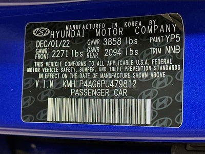 2023 Hyundai Elantra Limited