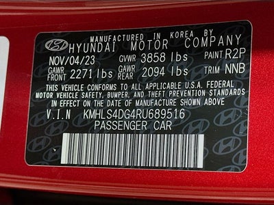2024 Hyundai Elantra SEL