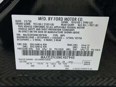2021 Ford EcoSport S