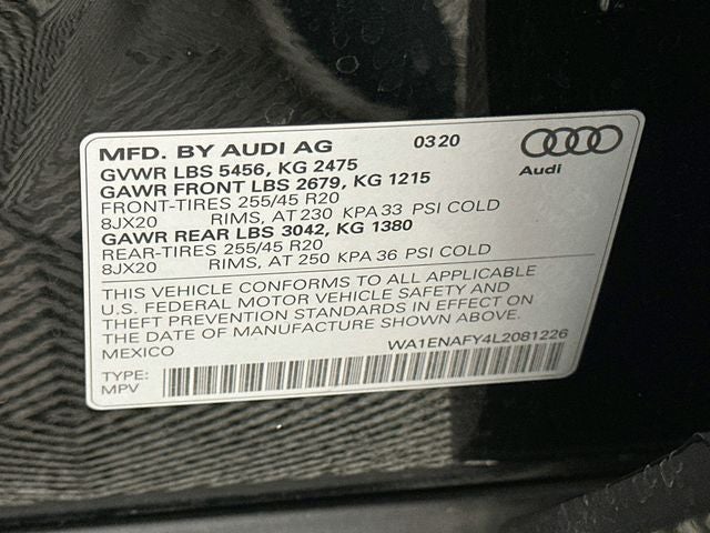2020 Audi Q5 Premium Plus quattro
