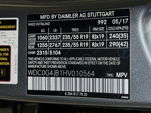 2017 Mercedes-Benz GLC GLC 300