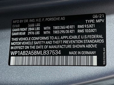 2021 Porsche Macan S